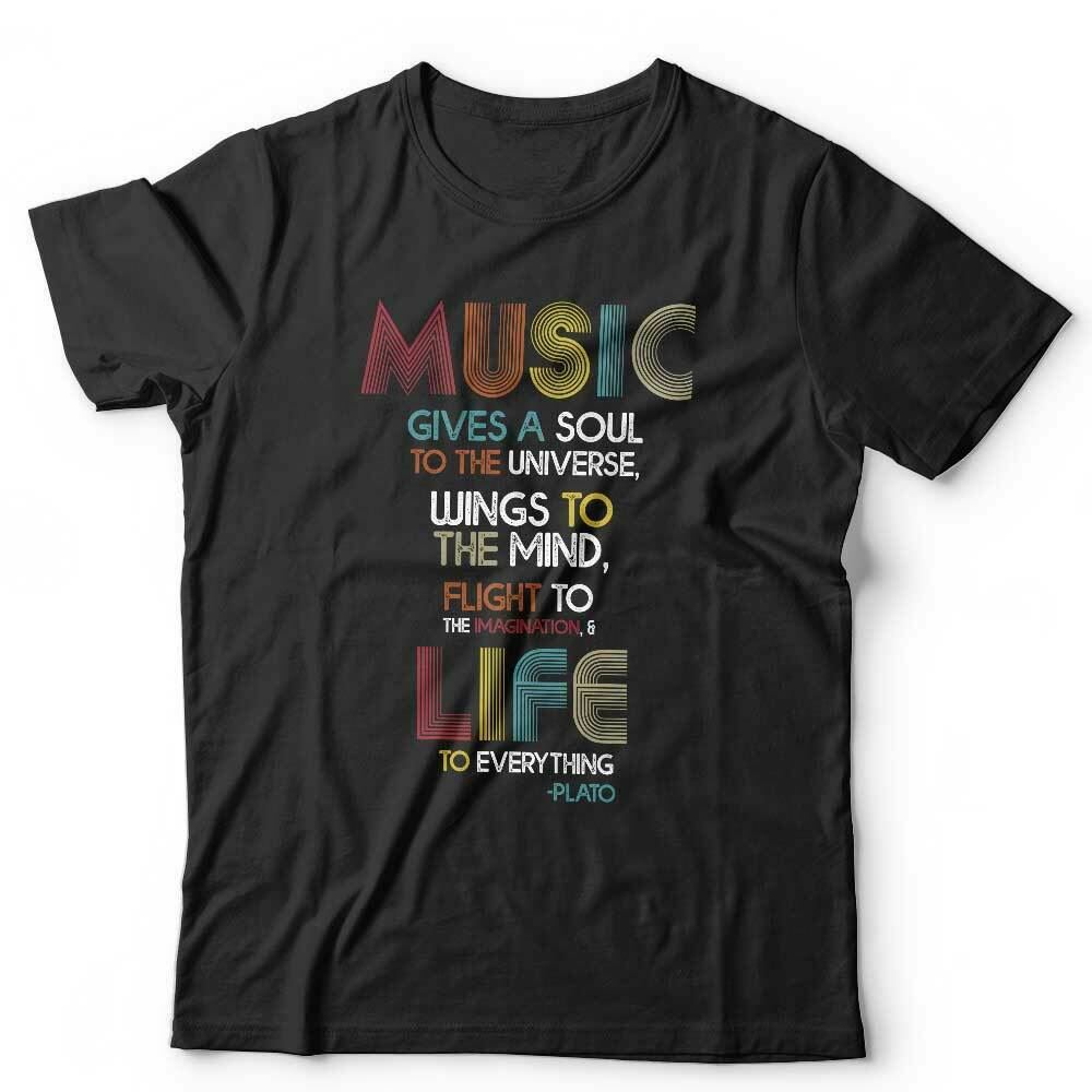 Music Gives A Soul Tshirt Unisex & Kids