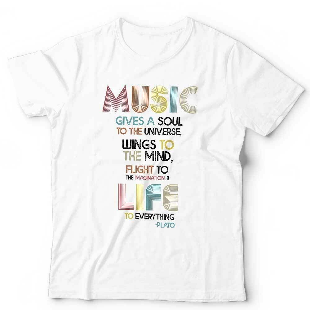 Music Gives A Soul Tshirt Unisex & Kids