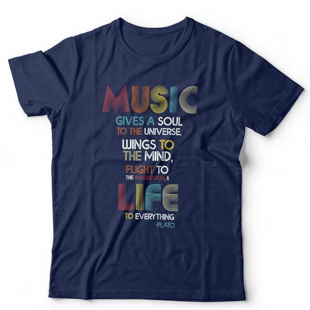 Music Gives A Soul Tshirt Unisex & Kids