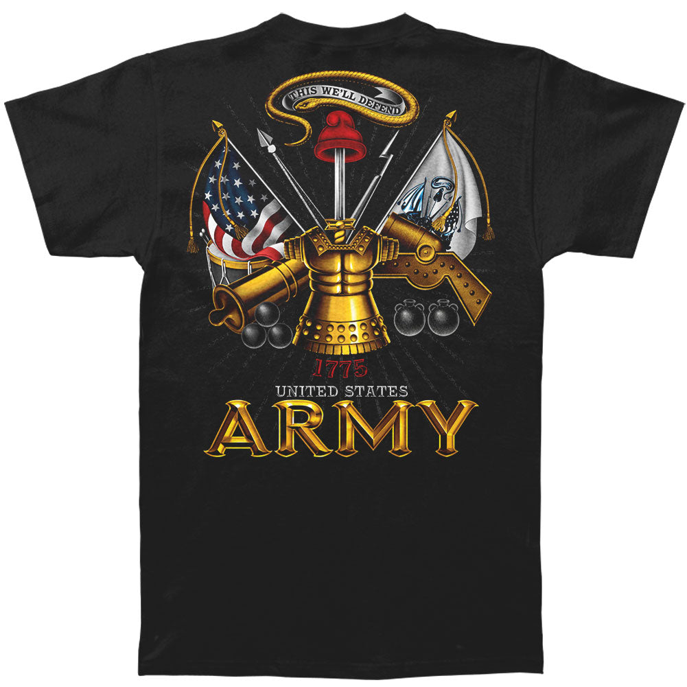 Army Antique Armor T-shirt