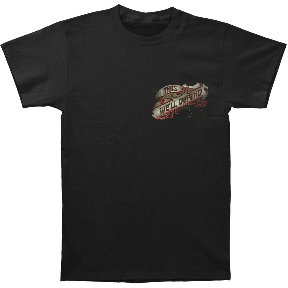 Army Eagle Antique This Well Defend T-shirt