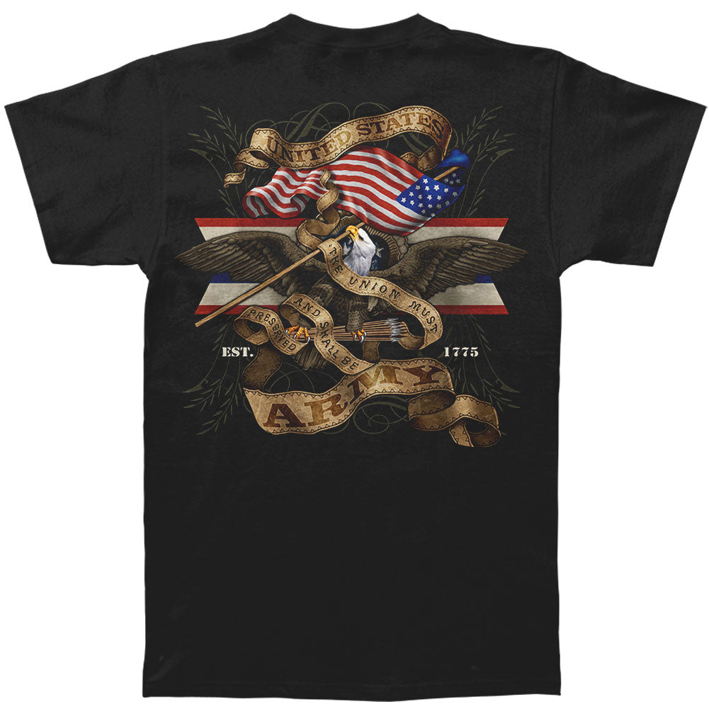 Army Eagle Antique This Well Defend T-shirt Style001