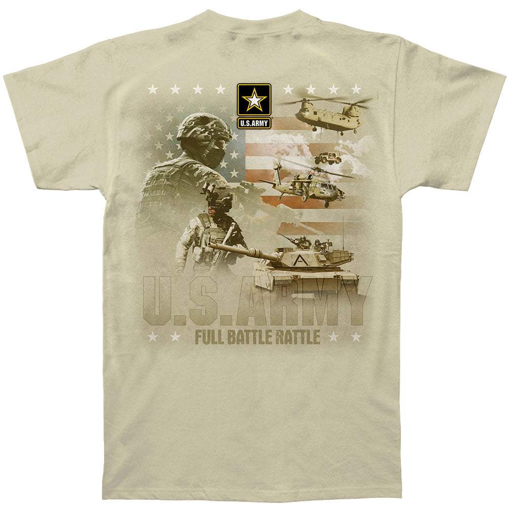 Army Full Battle Rattle T-shirt