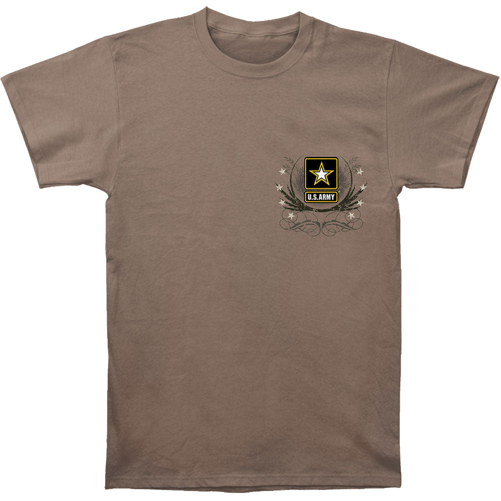 Army Star Double Four Star Double Flag T-shirt