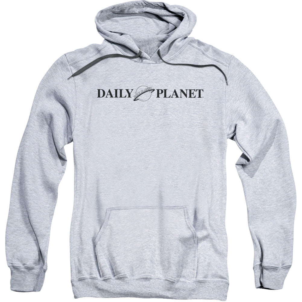 Daily Planet Logo Adult 25% Poly Hooded Sweatshirt