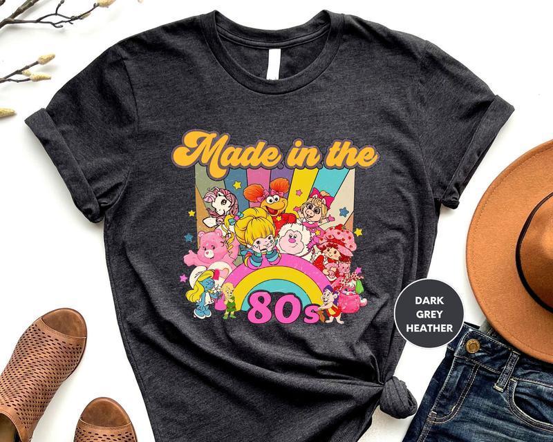 Made In The 80s Shirt, 80s Cartoon Friends Nostalgia Shirt