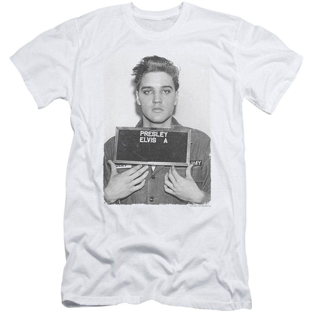 Army Mug Shot Adult Slim Fit Slim Fit T-shirt