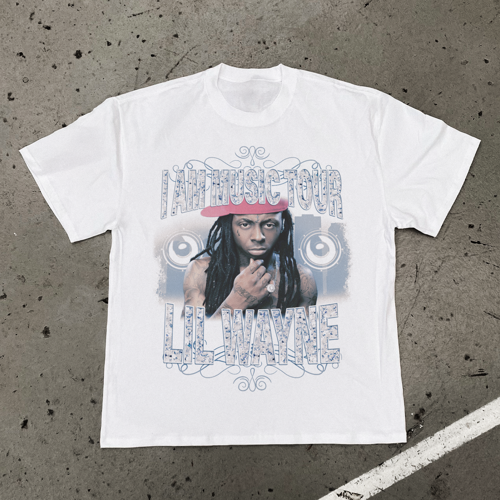 '08 LIL WAYNE 'I AM MUSIC' VINTAGE HEAVY TEE