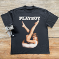 'MAY 1964' PLAYBOY COVER HEAVYWEIGHT BLACK T-SHIRT
