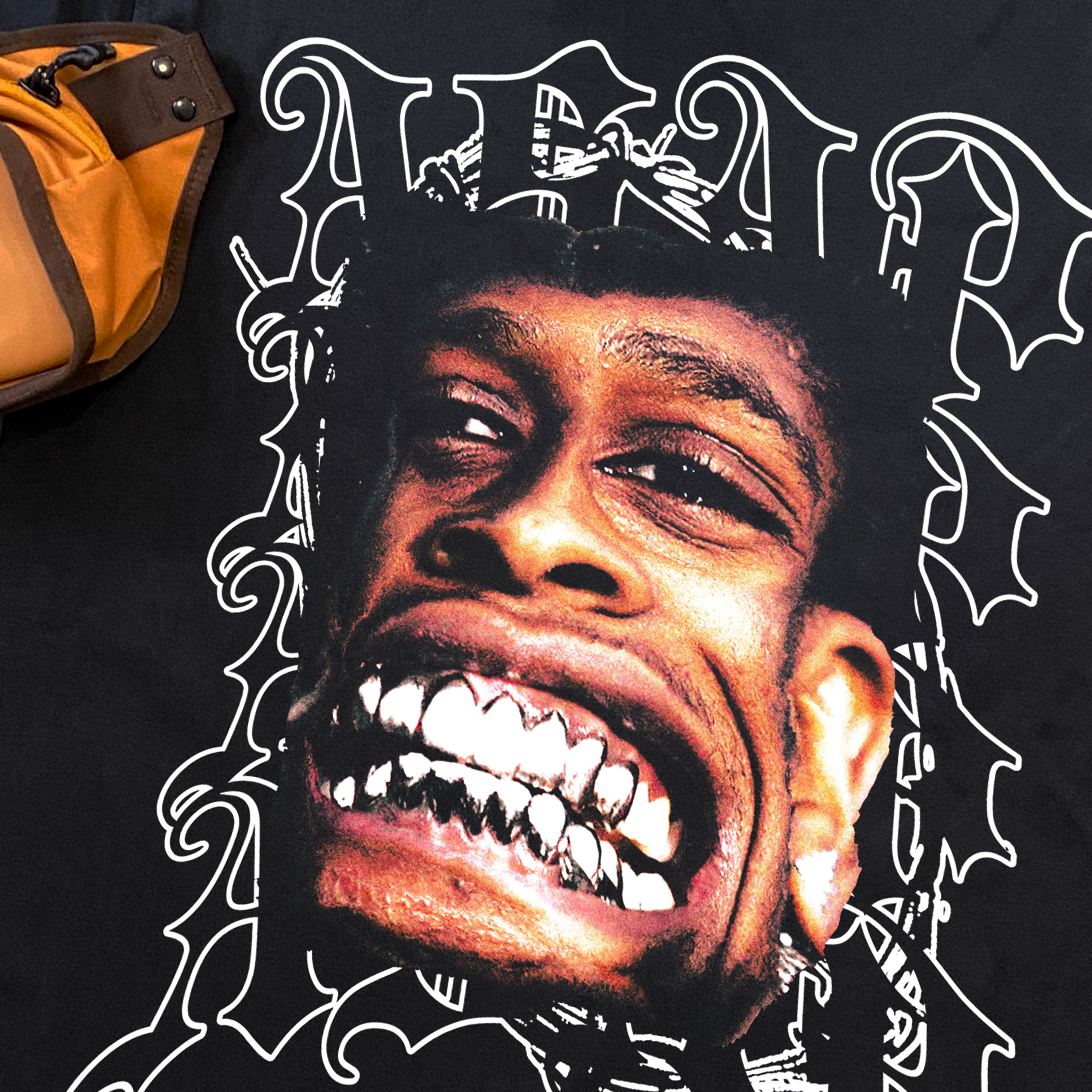 'ASAP GANG' HEAVYWEIGHT BLACK T-SHIRT