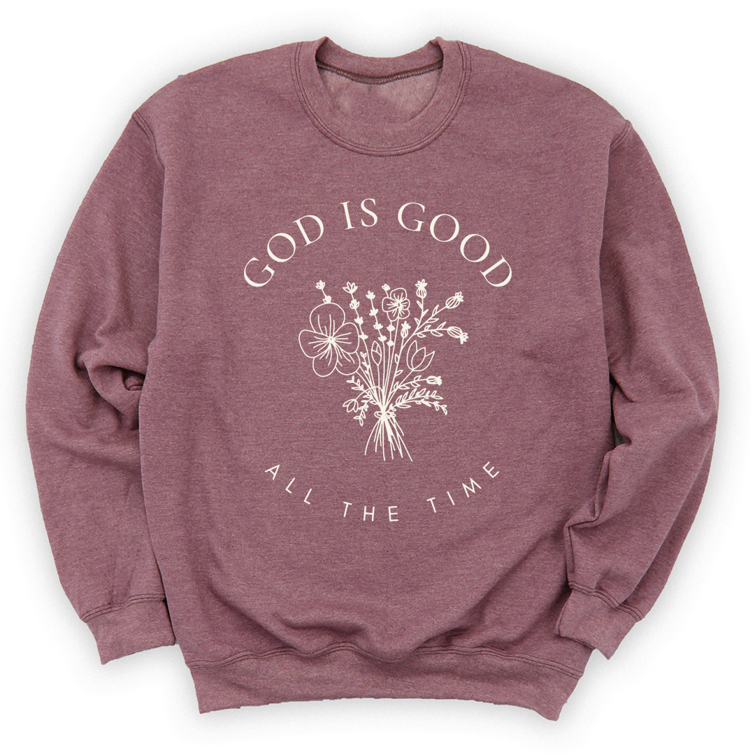 $5 All The Time Sweatshirt *Add Any Other Item To Cart To Unlock $5 Price. Limit 1*