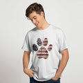American Flag Paw Print Shirt, Merica Shirt, USA Shirt, 4th Of July Shirt, Dog Lover Shirt, Patriotic Dog Mom Shirt, American Flag Dog Shirt  T-shirt, sweater and Hoodie