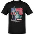 American Flag Shirt 2024 Fight Patriotic Shirts USA T-Shirts for Men Women made in usa