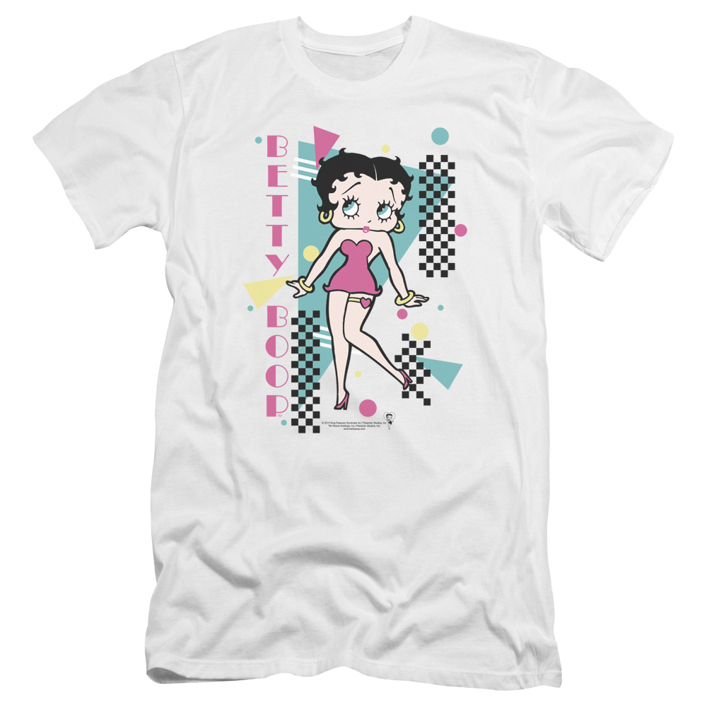 Betty Boop Booping 80S Style - Men's Premium Slim Fit T-Shirt