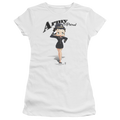 Betty Boop Army Boop - Juniors T-Shirt