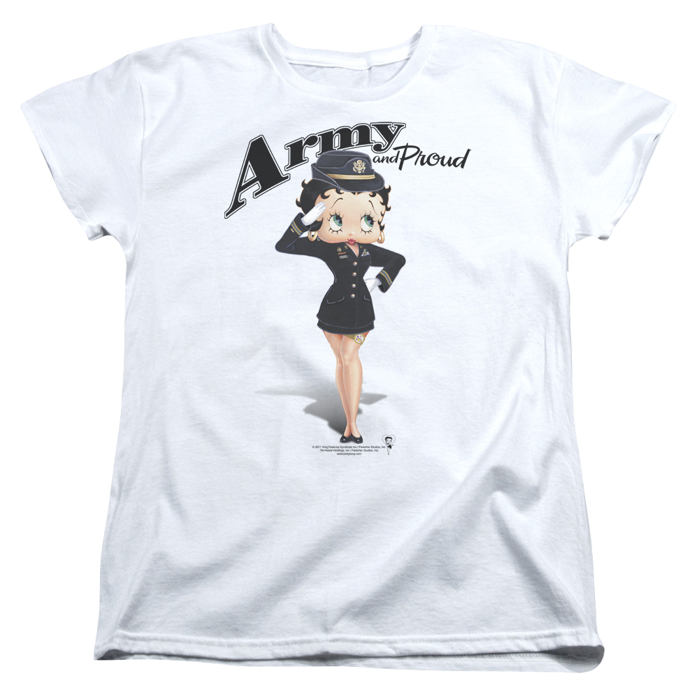 Betty Boop Army Boop - Women's T-Shirt