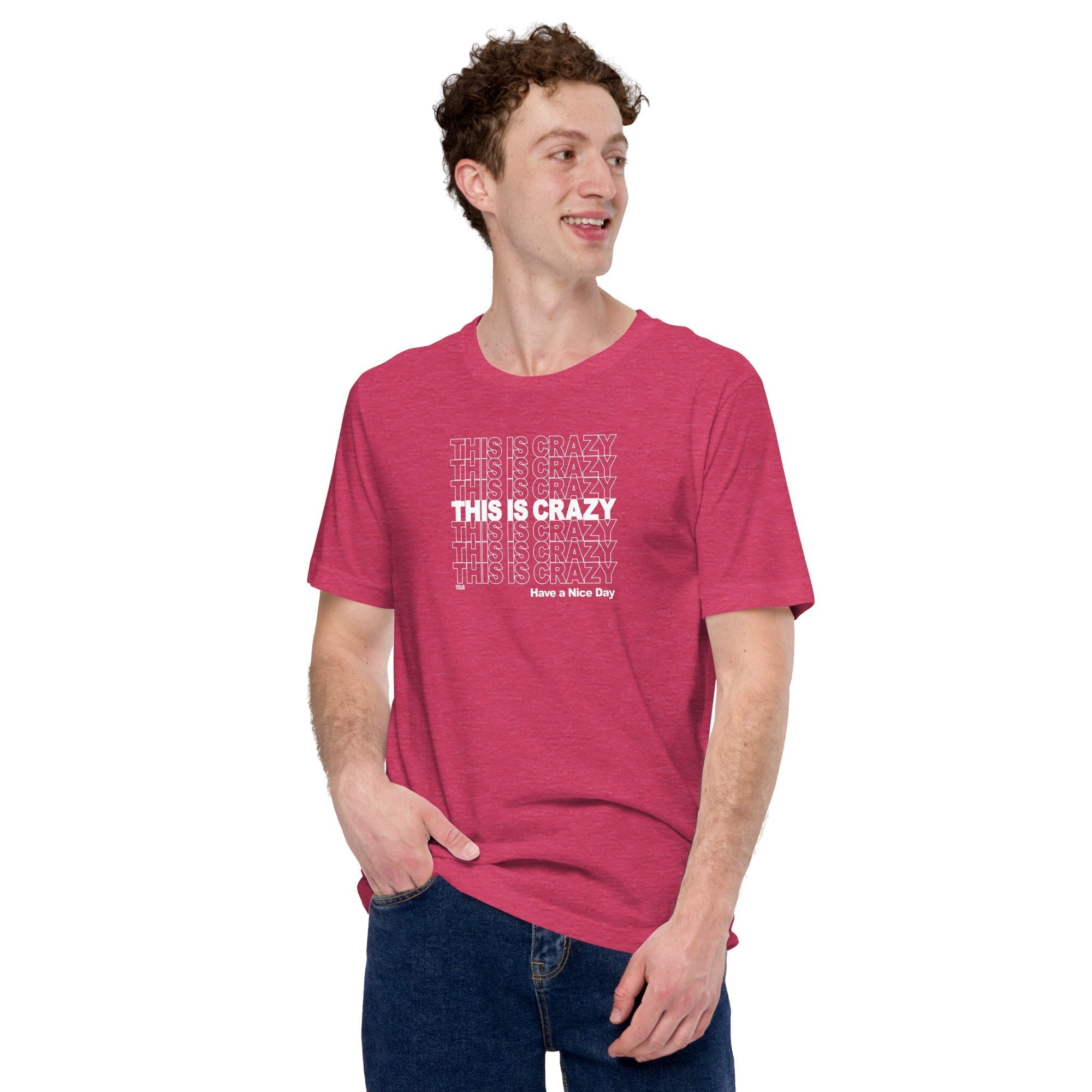This is Crazy, Have a Nice Day Soft Style T-Shirt