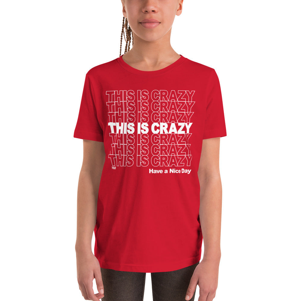 Youth This is Crazy, Have a Nice Day Extra Soft T-Shirt
