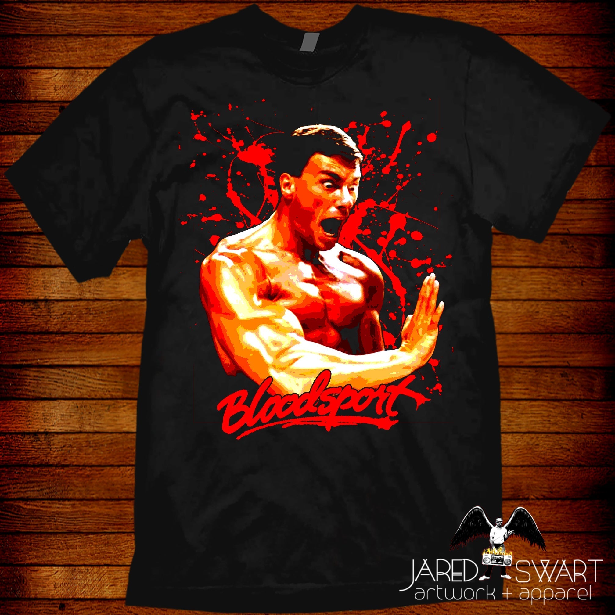 Bloodsport 80s t-shirt