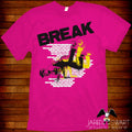 Break Breakdance T-shirt retro 80s