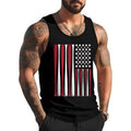 Baseball Bat USA Flag American Game Baseball Player Baseball Unisex Tank Top, Cotton, Size S-3XL