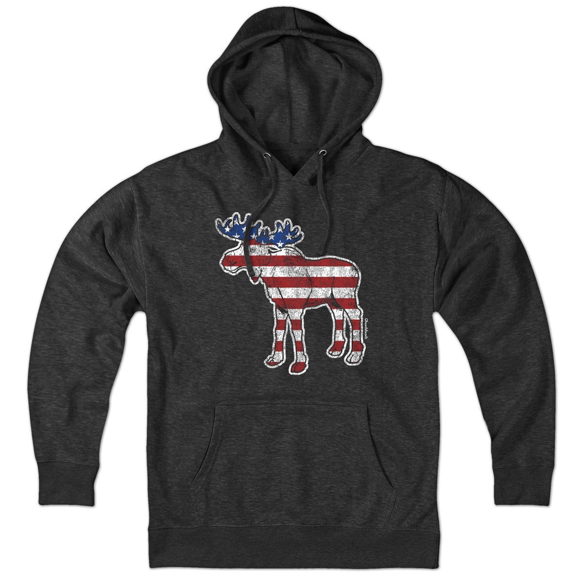 'Merica Moose Hoodie