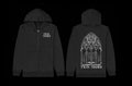 "Cathedral" zip-up hoodie