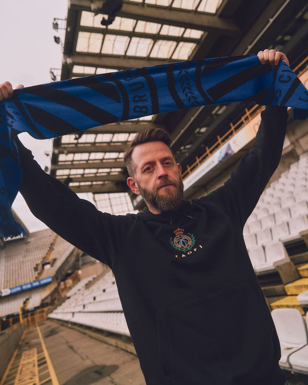 AOF x Club Brugge - 80s Crest - Hoodie