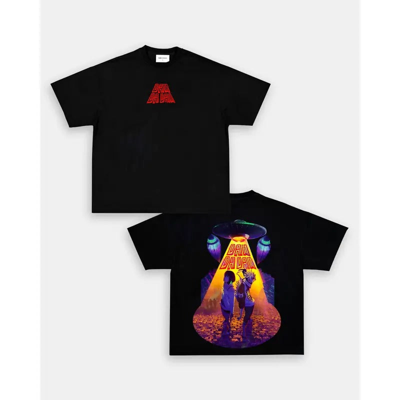 "Dan da dan Dandadan kenkatagura  Anime Double Printed Vintage Oversized Unisex Anime Manga  Heavy Cotton T-shirt, Gift For Anime Fan, Anime Lover, Manga Lover Gift Gift For Him Gift For Her