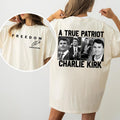[FREEDOM] True American Patriot Shirt, Charlie Kirk Hoodie, Legend Charlie Kirk Tee