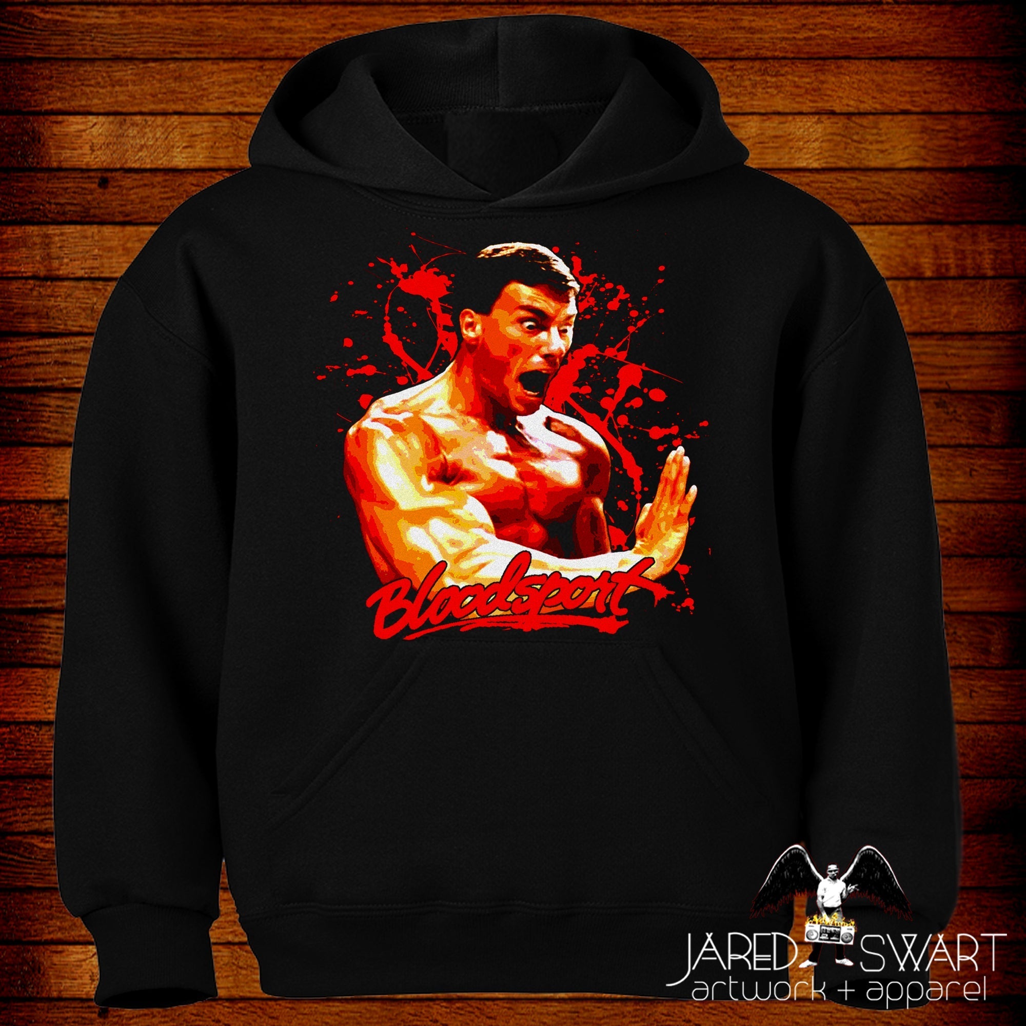 Hoodie Bloodsport 80s martial arts