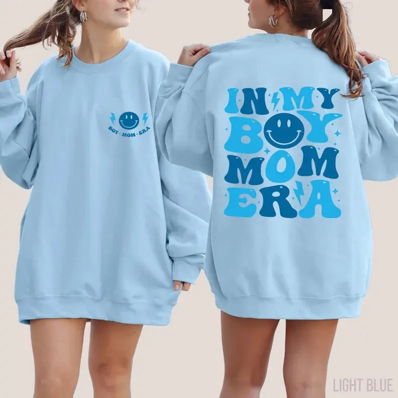 In My Boy Mom Era Sweatshirt, Boy Mom Club Sweater, Boy Mama Sweatshirt, Mother's Day Gifts