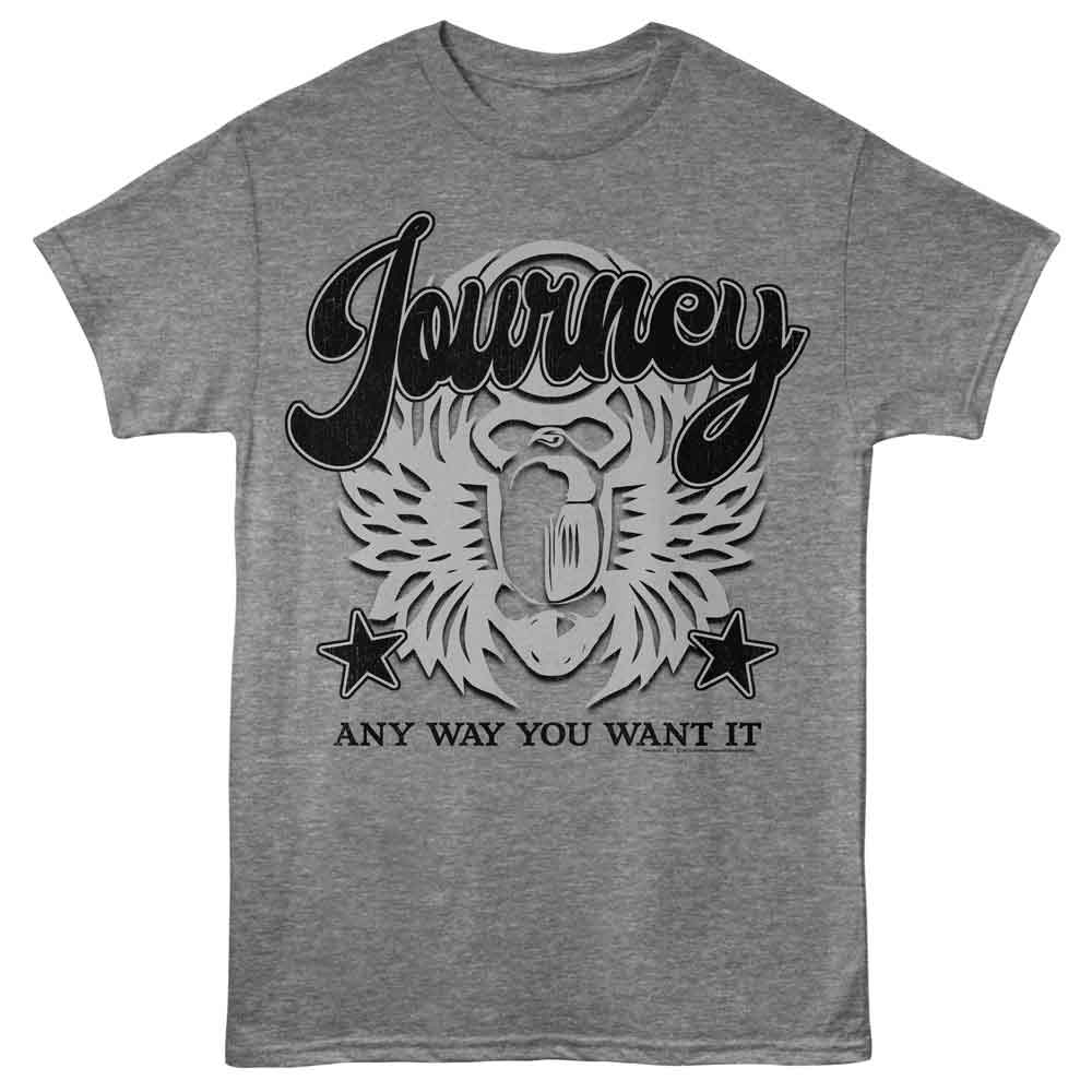 Journey Any Way You Want It Official Heather T-Shirt