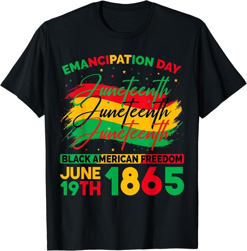 Juneteenth Black American Feedom 1865 Juneteenth Men Women T-Shirt | Unisex Cotton Tee Gift, Crewneck, Short Sleeve