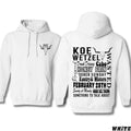 Koe Wetzel T-shirt Sweatshirt Hoodie, Featuring Bold Lyrics and Skull Graphic Design, Perfect for Fans of Country Rock Music and Koe Wetzel's Signature Style, Music Lovers and Casual Southern Wear Menswear Sweaters Tops Sweat