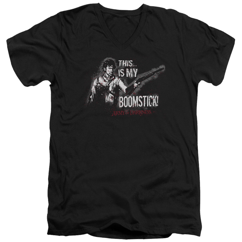 Army Of Darkness Boomstick - Men's V-Neck T-Shirt