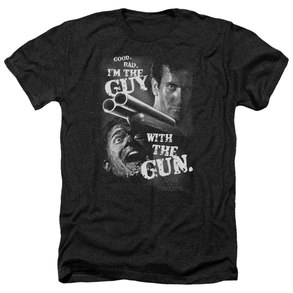 Army of Darkness Army Of Darkness/Guy With The Gun - Men's Heather T-Shirt