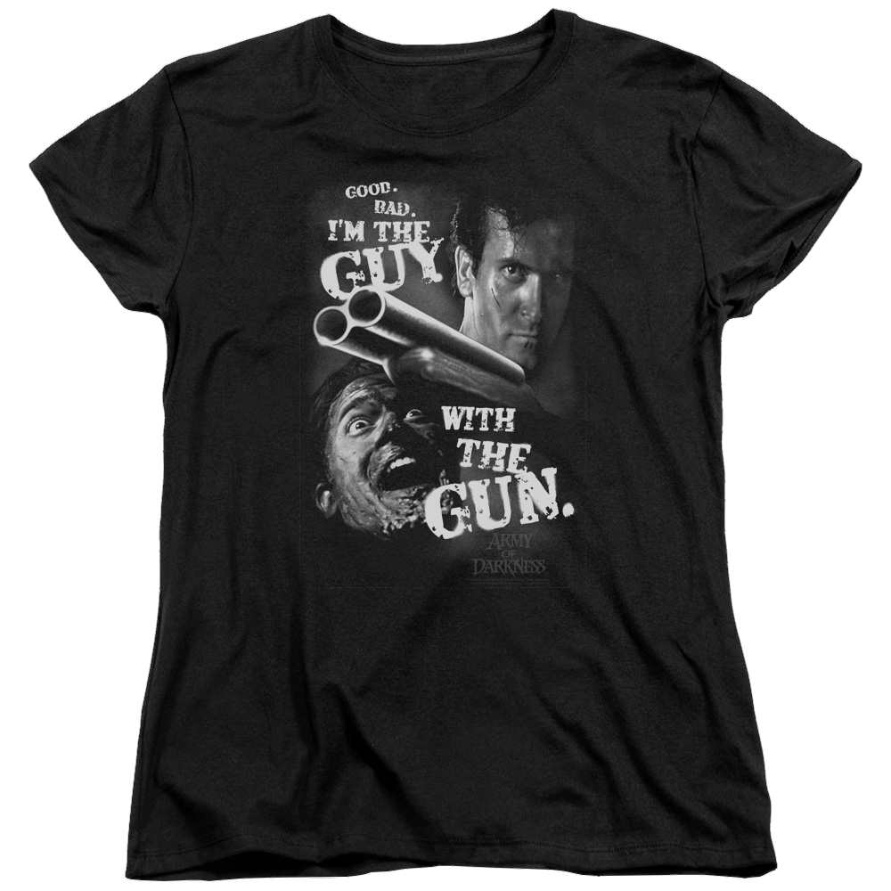 Army Of Darkness Army Of Darkness/Guy With The Gun - Women's T-Shirt