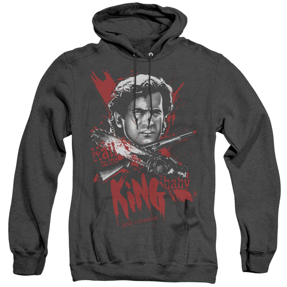 Army Of Darkness Army Of Darkness/Hail To The King - Heather Pullover Hoodie