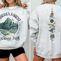 National Park Wizard Sweatshirt, Forbidden Forest Shirt, Spicy Booktok, HP Inspired Wizarding World T-Shirt, Bookish Sweatshirt, Womenswear, Sweaters, Tops