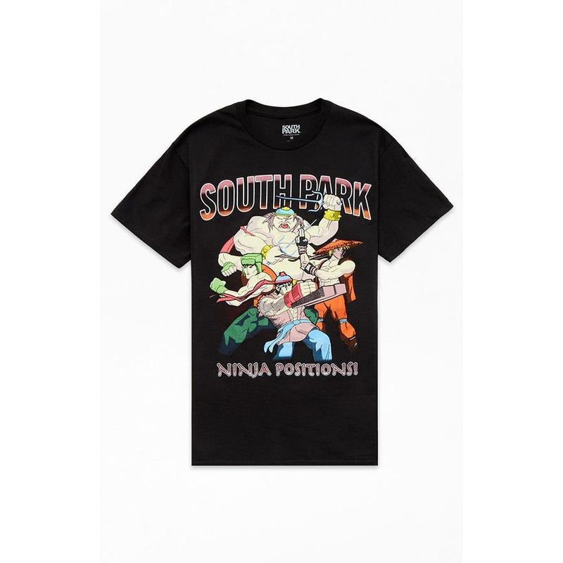 PacSun Men's South Park Anime T-Shirt - Multicolor