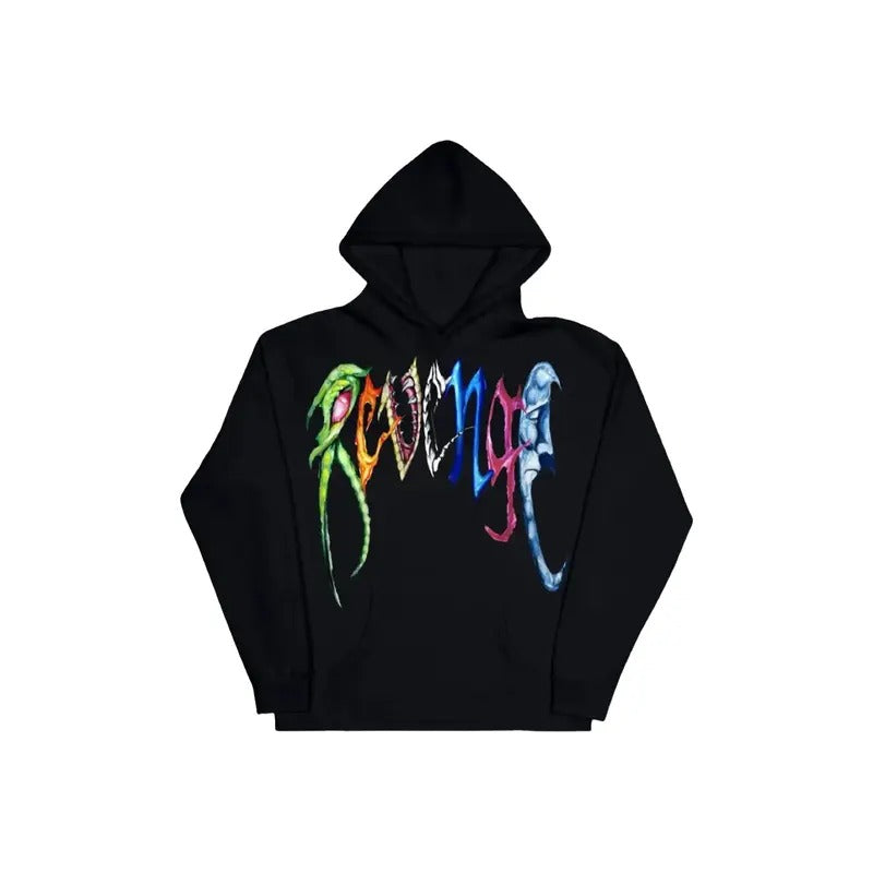 Revenge Trippie Arch Logo Hoodie Black