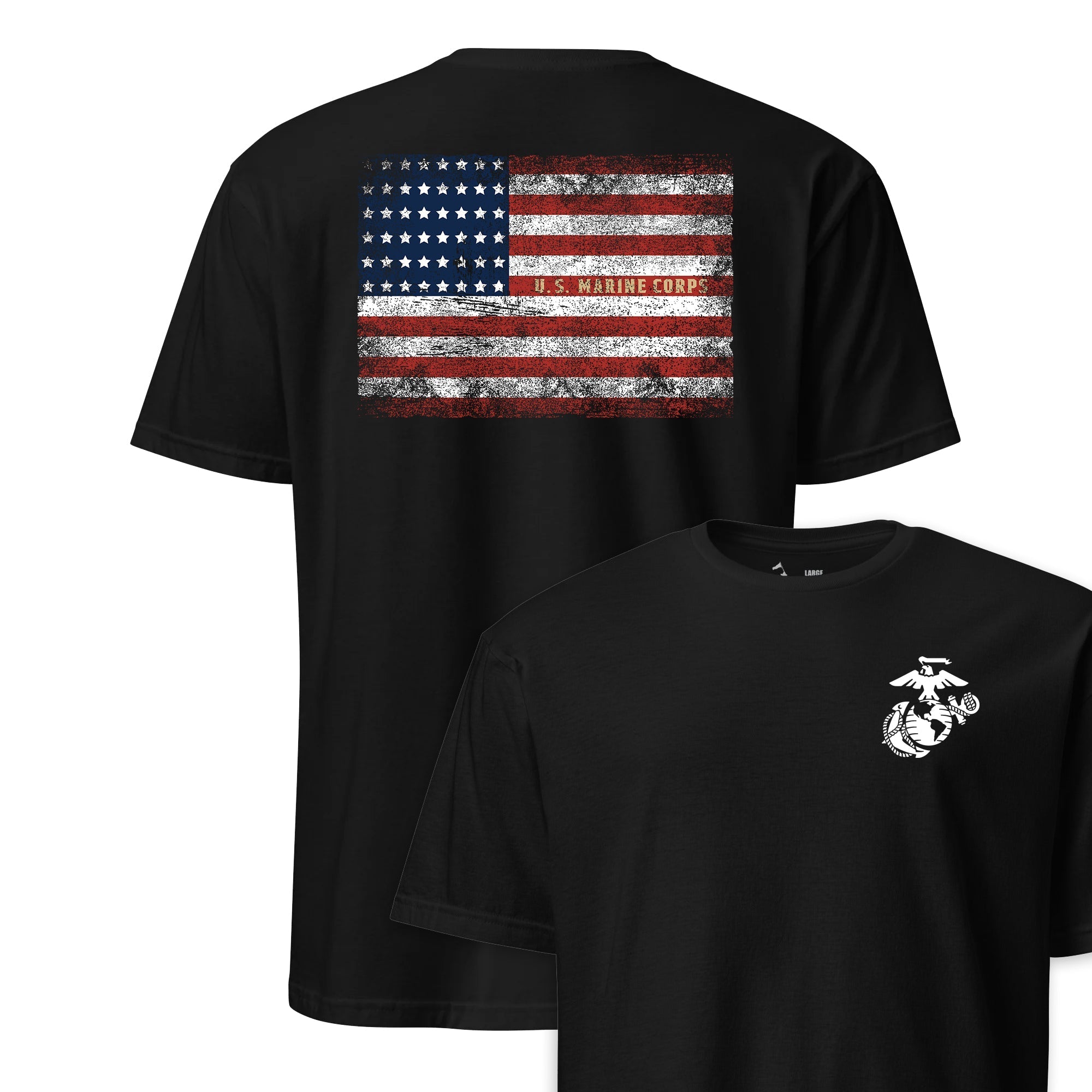 "Spirit of 1917" USMC Vintage Flag T-Shirt
