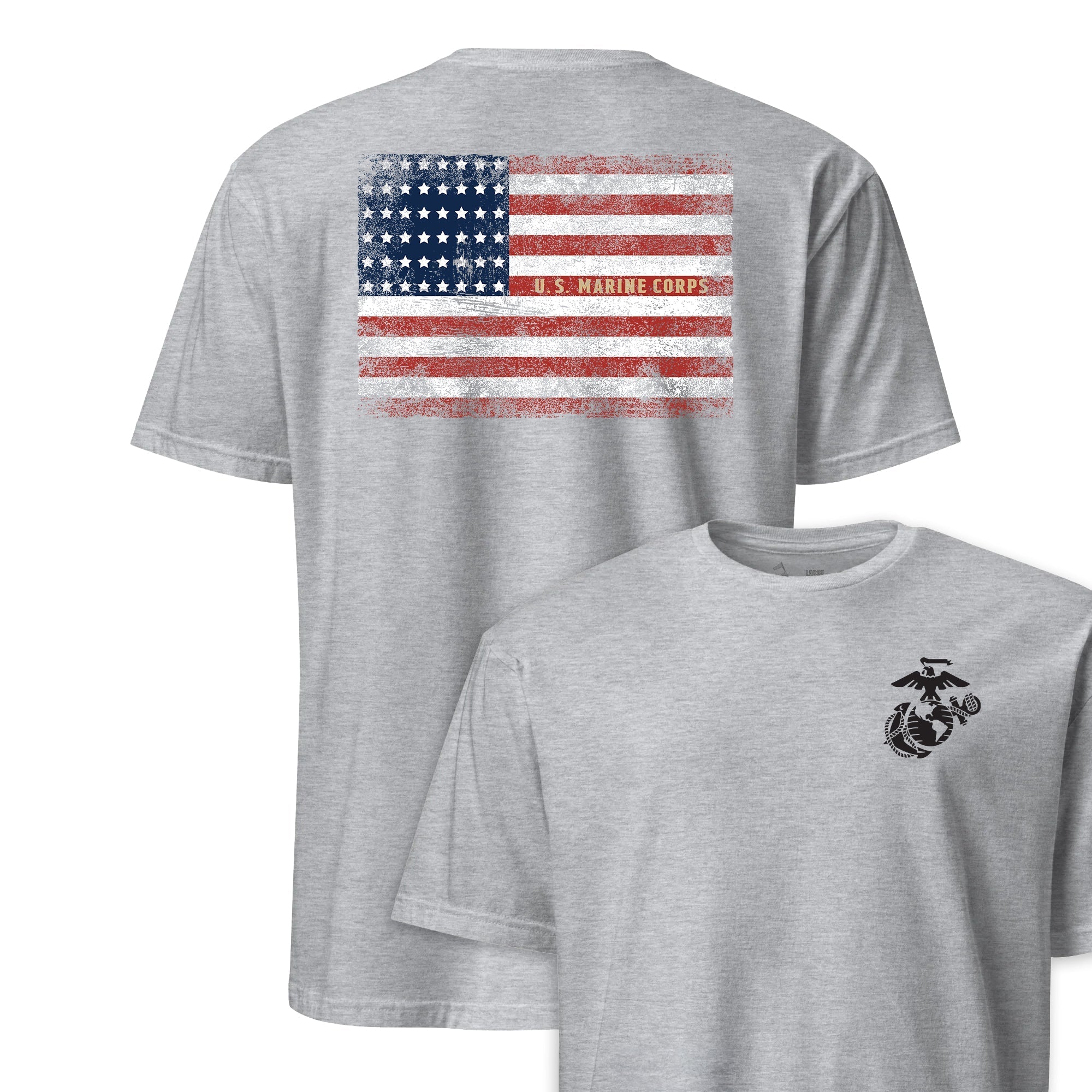 "Spirit of 1917" USMC Vintage Flag T-Shirt