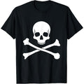 Skull and Crossbones Pirate T-Shirt made in usa