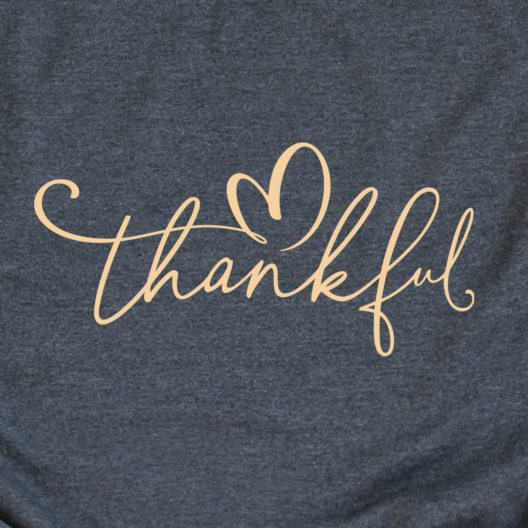 $5 Thankful Script Sweatshirt *Add Any Other Item To Cart To Unlock $5 Price. Limit 1*