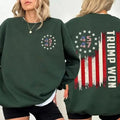 Trump Won Shirt, After Election T-Shirt, Sweatshirt, Hoodie, 2024 Make America Great Again Sweatshirt for Men - Womenswear, Top