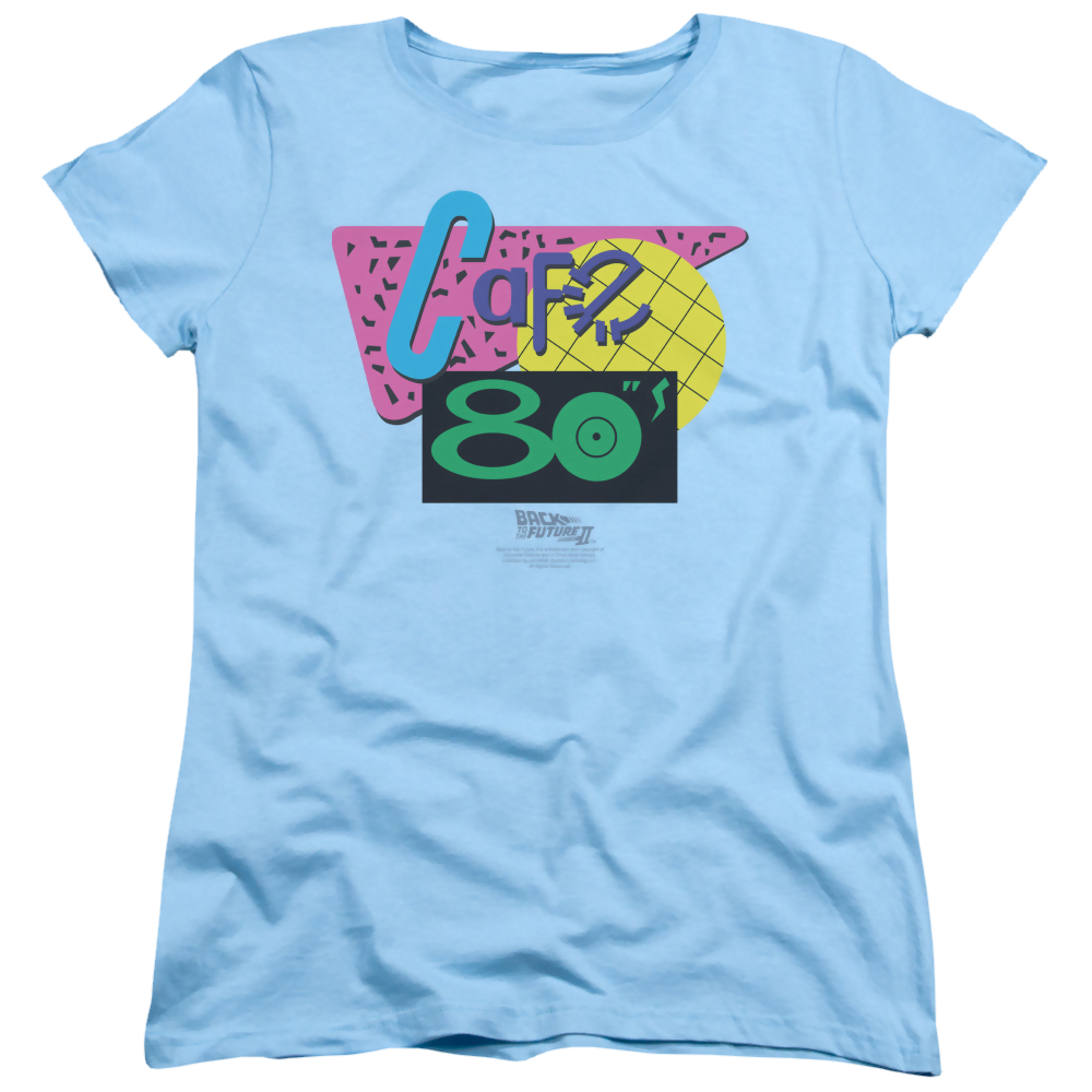 Back to the Future Trilogy Cafe 80S - Women's T-Shirt