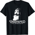 Unashamed American Bold Faith and Freedom Graphic T-Shirt | Unisex Cotton Tee Gift, Crewneck, Short Sleeve