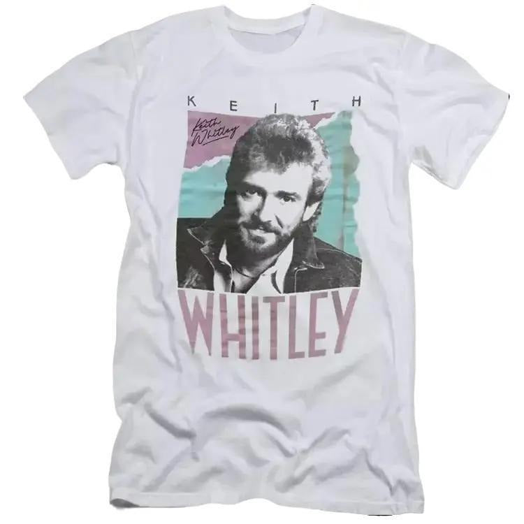 Vintage Keith Whitley Country Music 80s Retro Style T-shirt, Vintage 90s style top clothing, Unisex graphic Streetwear shirts